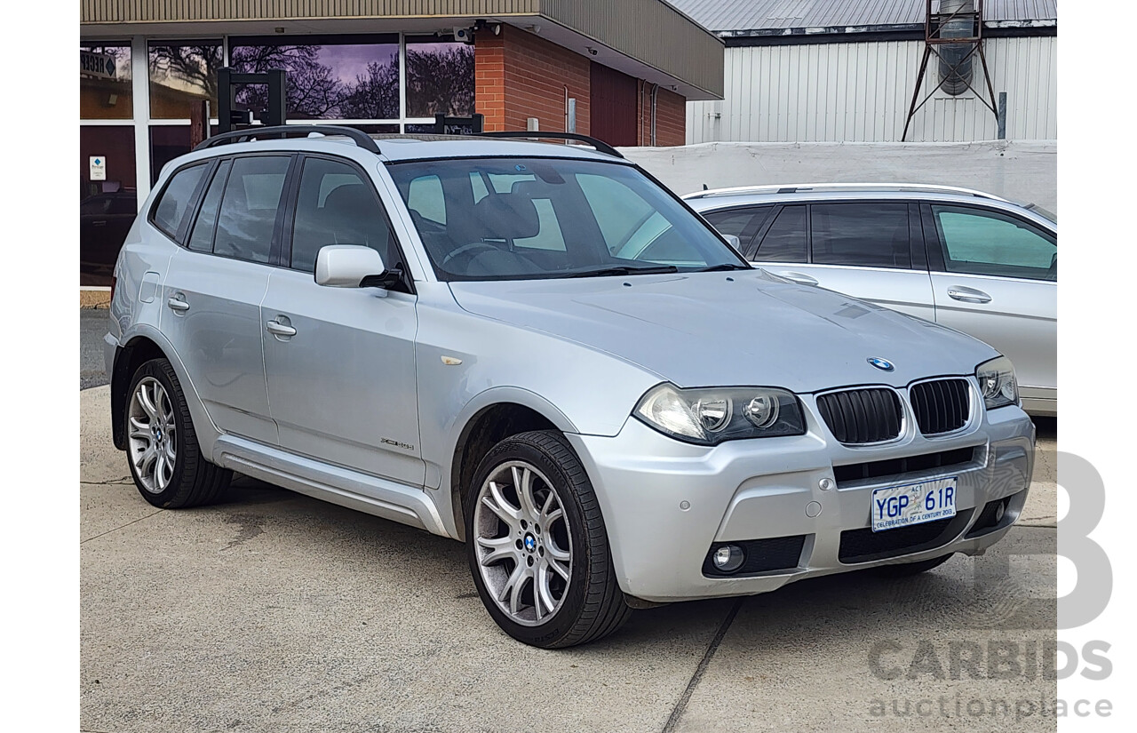 10/2009 Bmw X3 Xdrive 20d Lifestyle E83 MY09 4d Wagon Silver 2.0L