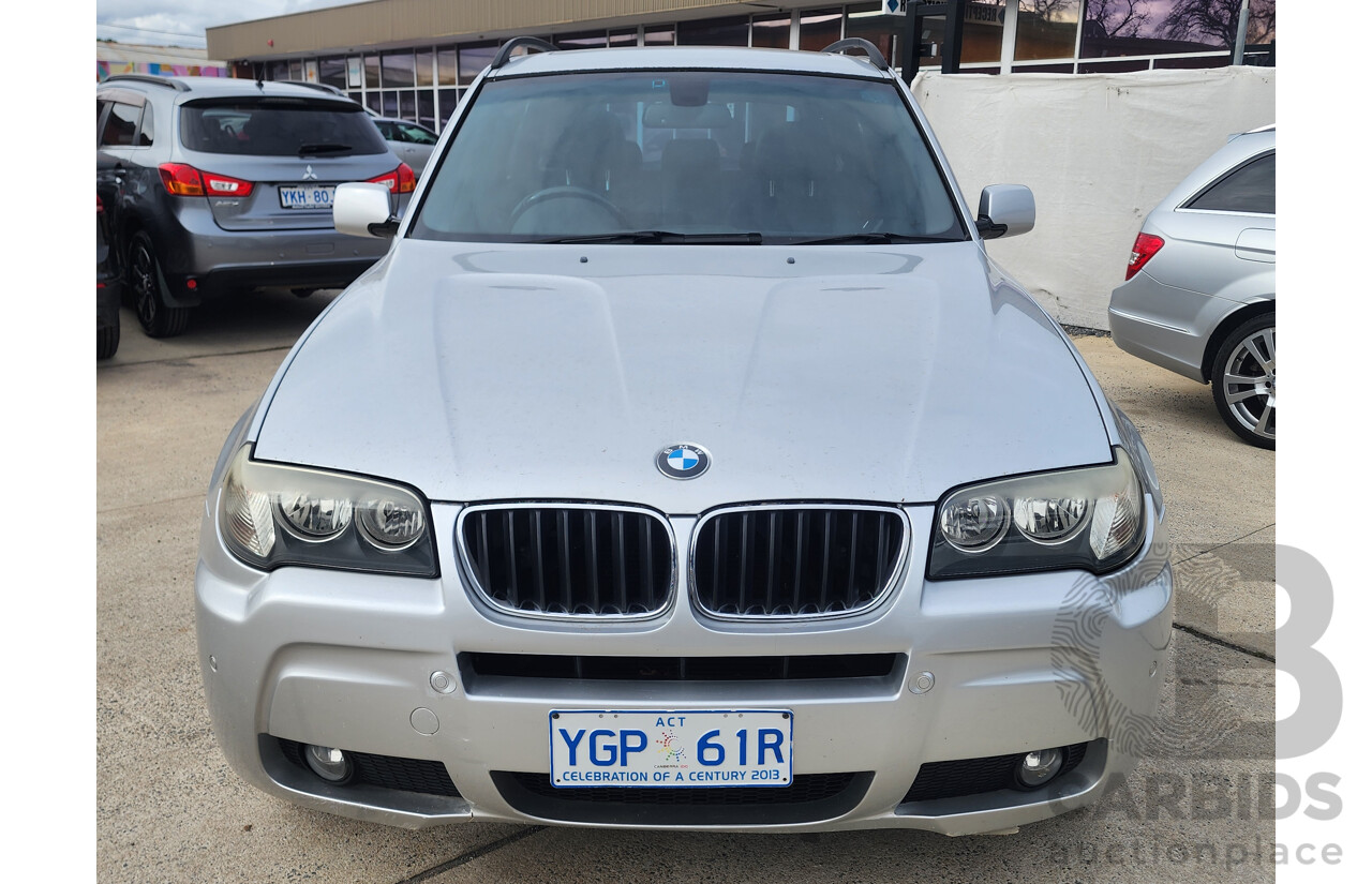 10/2009 Bmw X3 Xdrive 20d Lifestyle E83 MY09 4d Wagon Silver 2.0L