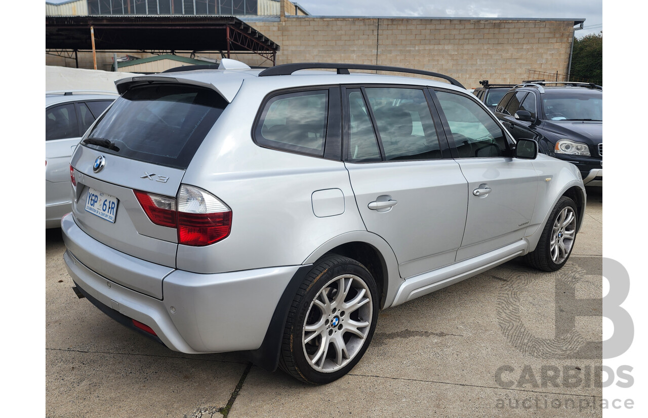 10/2009 Bmw X3 Xdrive 20d Lifestyle E83 MY09 4d Wagon Silver 2.0L