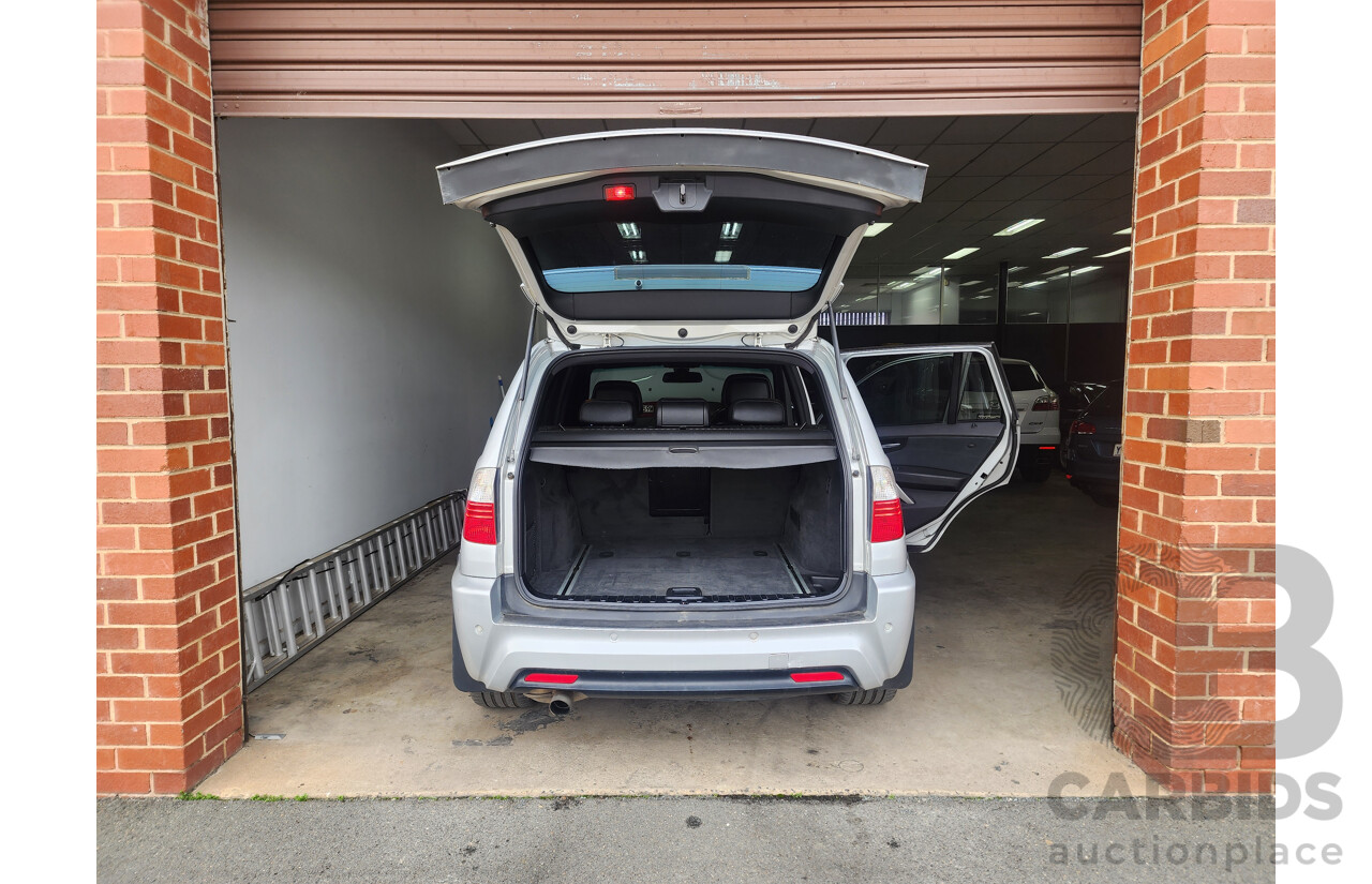 10/2009 Bmw X3 Xdrive 20d Lifestyle E83 MY09 4d Wagon Silver 2.0L