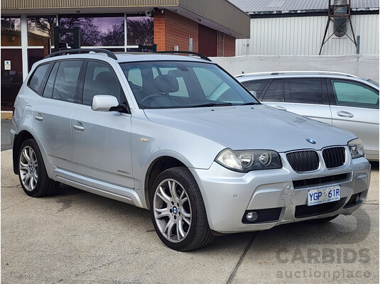 10/2009 Bmw X3 Xdrive 20d Lifestyle E83 MY09 4d Wagon Silver 2.0L