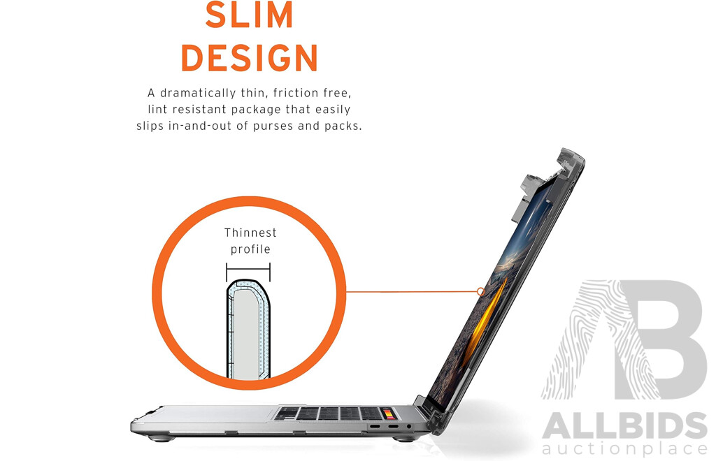 UAG 132652114343 Plyo Case for MacBook Pro 13inch (2020-2022 M1/M2) Model