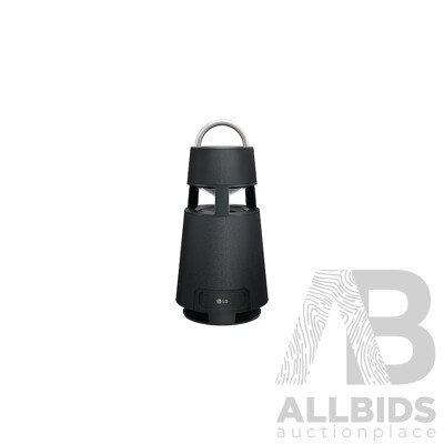 LG Xboom 360 (RP4B) Omnidirectional 360 Sound Portable Wireless Bluetooth Speaker with Mood Lighting