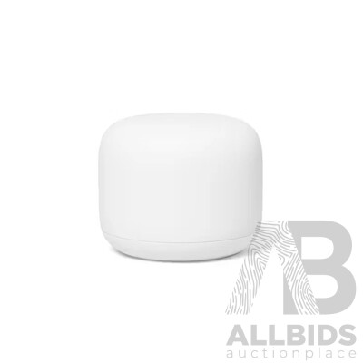 Google Nest WiFi Home Mesh Router 1 Pack GA00595 - Base Unit