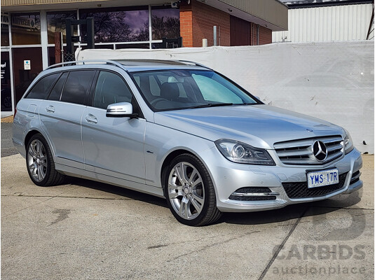 06/2012 Mercedes-Benz C250 CDI BE W204 MY12 4d Wagon Silver 2.1L