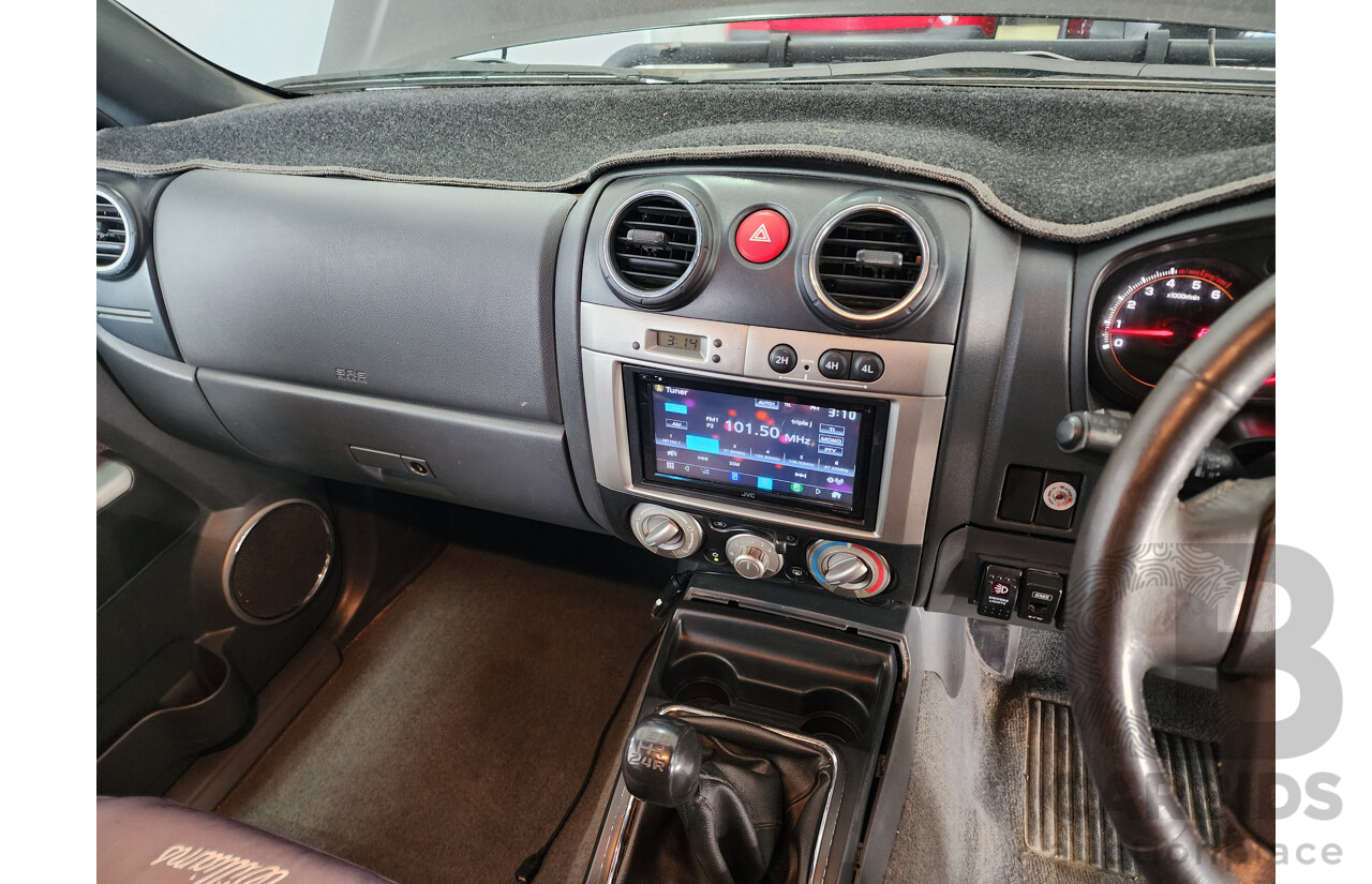 06/2010 Isuzu D-Max LS-U (4x4) TF MY10 Crew Cab Utility Red 3.0L