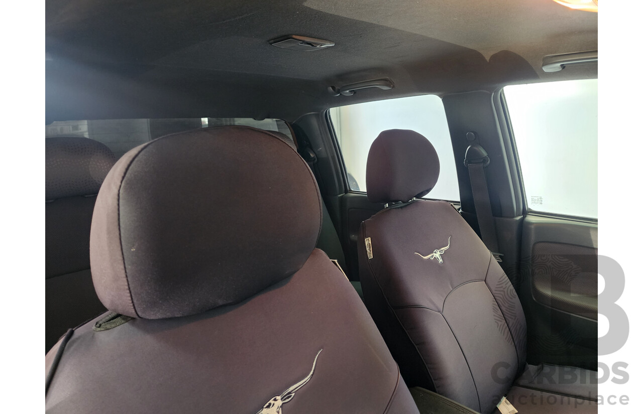 06/2010 Isuzu D-Max LS-U (4x4) TF MY10 Crew Cab Utility Red 3.0L