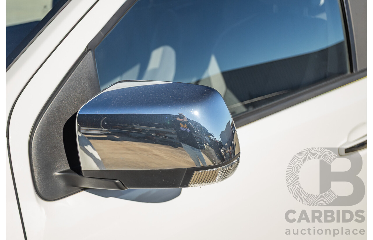 12/2014 Holden Colorado LTZ (4x4) RG MY15 Crew Cab P/Up Summit White Turbo Diesel 2.8L