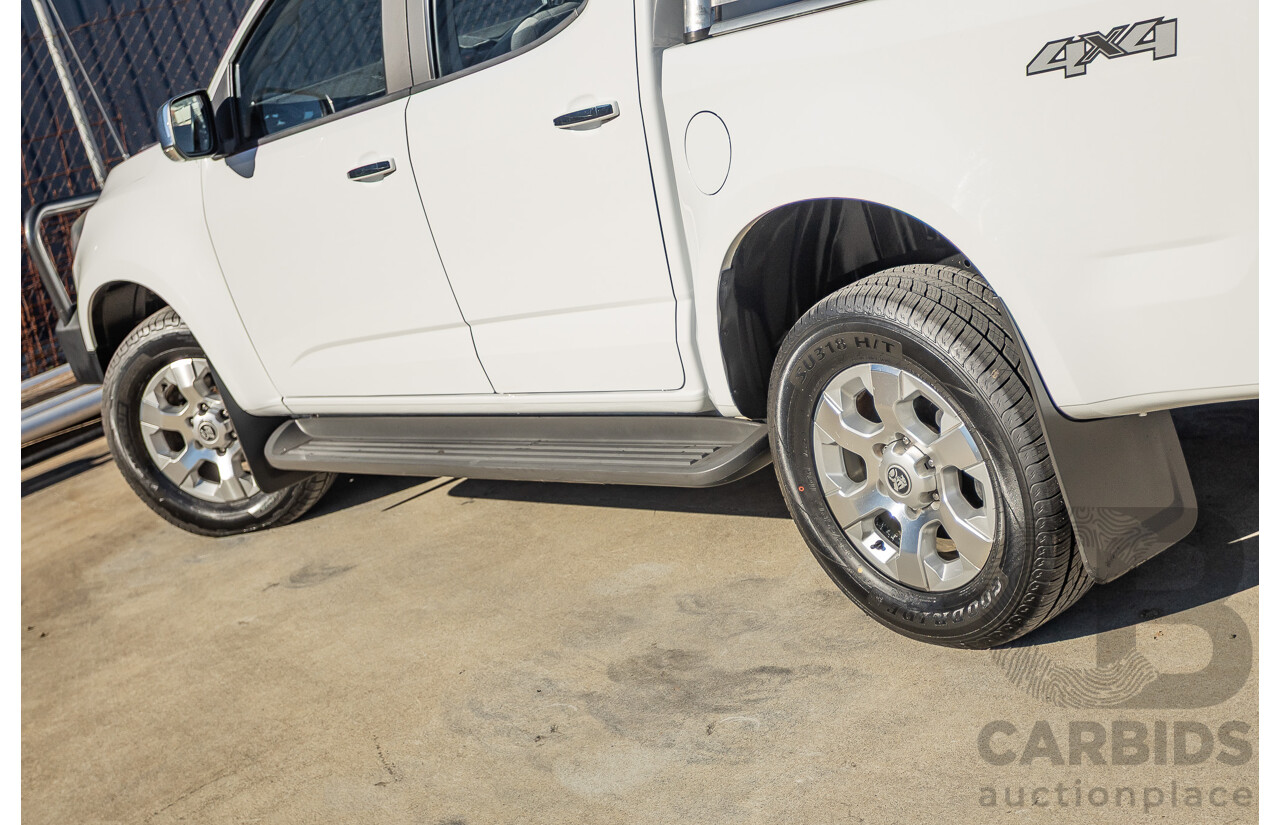 12/2014 Holden Colorado LTZ (4x4) RG MY15 Crew Cab P/Up Summit White Turbo Diesel 2.8L