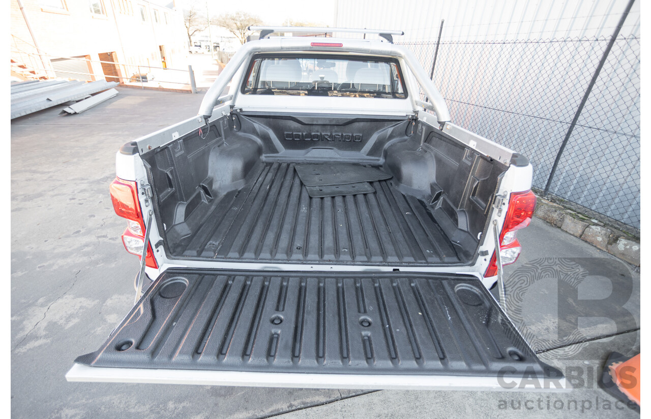 12/2014 Holden Colorado LTZ (4x4) RG MY15 Crew Cab P/Up Summit White Turbo Diesel 2.8L
