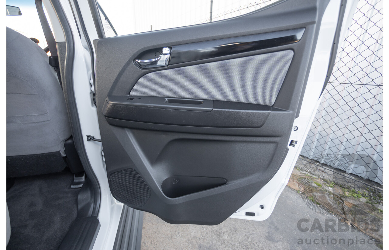 12/2014 Holden Colorado LTZ (4x4) RG MY15 Crew Cab P/Up Summit White Turbo Diesel 2.8L