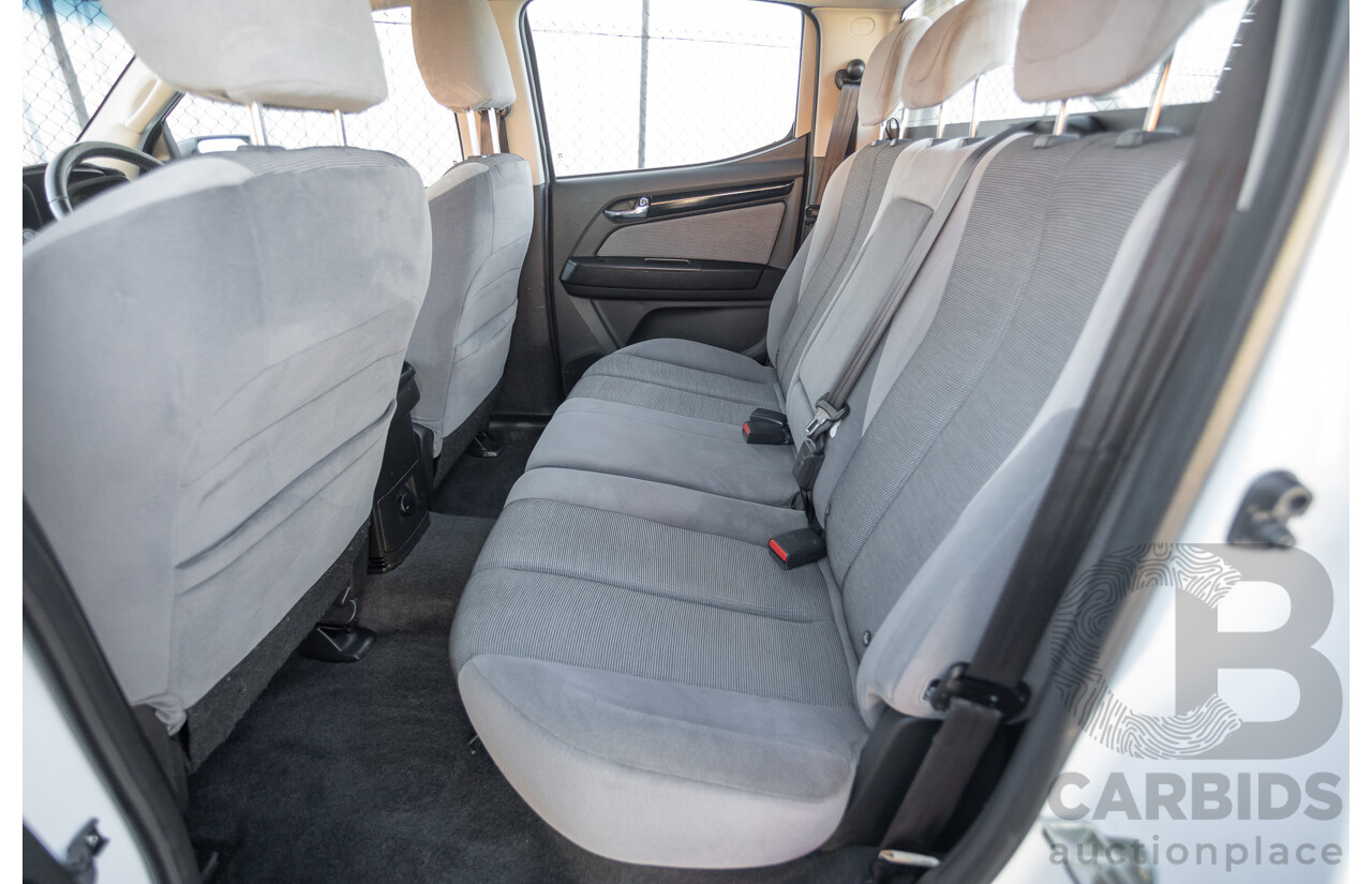 12/2014 Holden Colorado LTZ (4x4) RG MY15 Crew Cab P/Up Summit White Turbo Diesel 2.8L