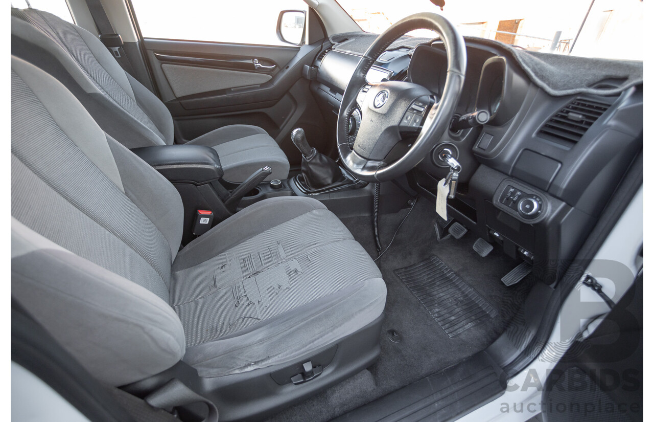12/2014 Holden Colorado LTZ (4x4) RG MY15 Crew Cab P/Up Summit White Turbo Diesel 2.8L