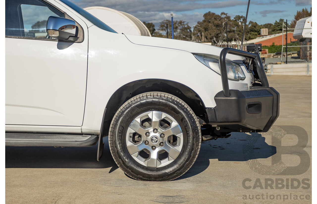 12/2014 Holden Colorado LTZ (4x4) RG MY15 Crew Cab P/Up Summit White Turbo Diesel 2.8L