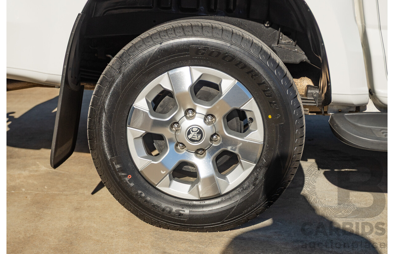 12/2014 Holden Colorado LTZ (4x4) RG MY15 Crew Cab P/Up Summit White Turbo Diesel 2.8L