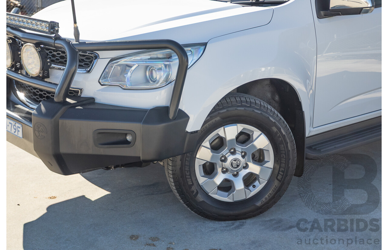 12/2014 Holden Colorado LTZ (4x4) RG MY15 Crew Cab P/Up Summit White Turbo Diesel 2.8L