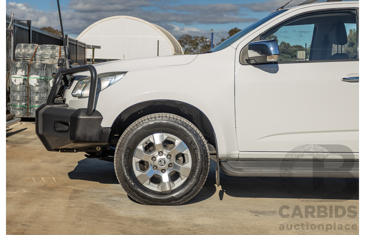 12/2014 Holden Colorado LTZ (4x4) RG MY15 Crew Cab P/Up Summit White Turbo Diesel 2.8L