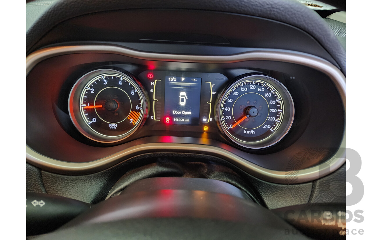 06/2015 Jeep Cherokee Sport (4x2) KL MY15 4d Wagon Black 2.4L
