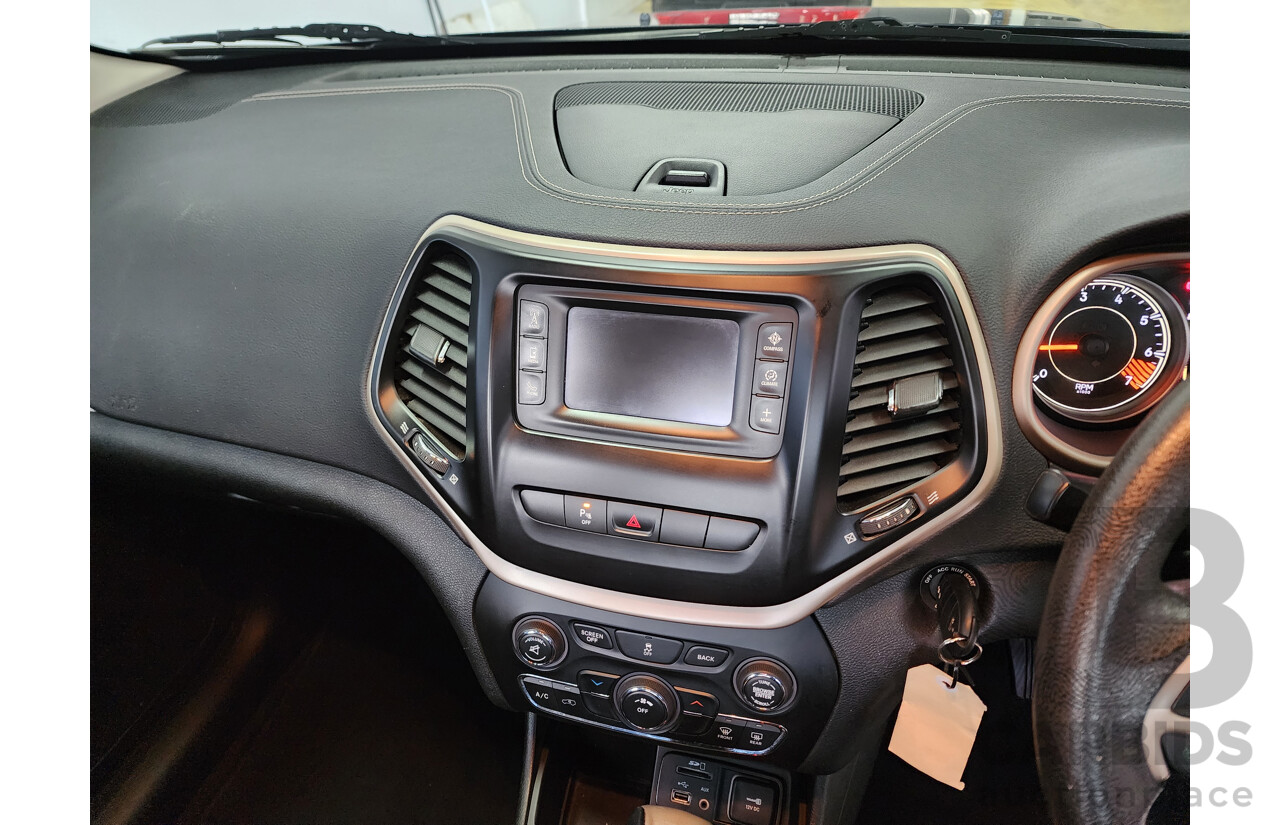 06/2015 Jeep Cherokee Sport (4x2) KL MY15 4d Wagon Black 2.4L