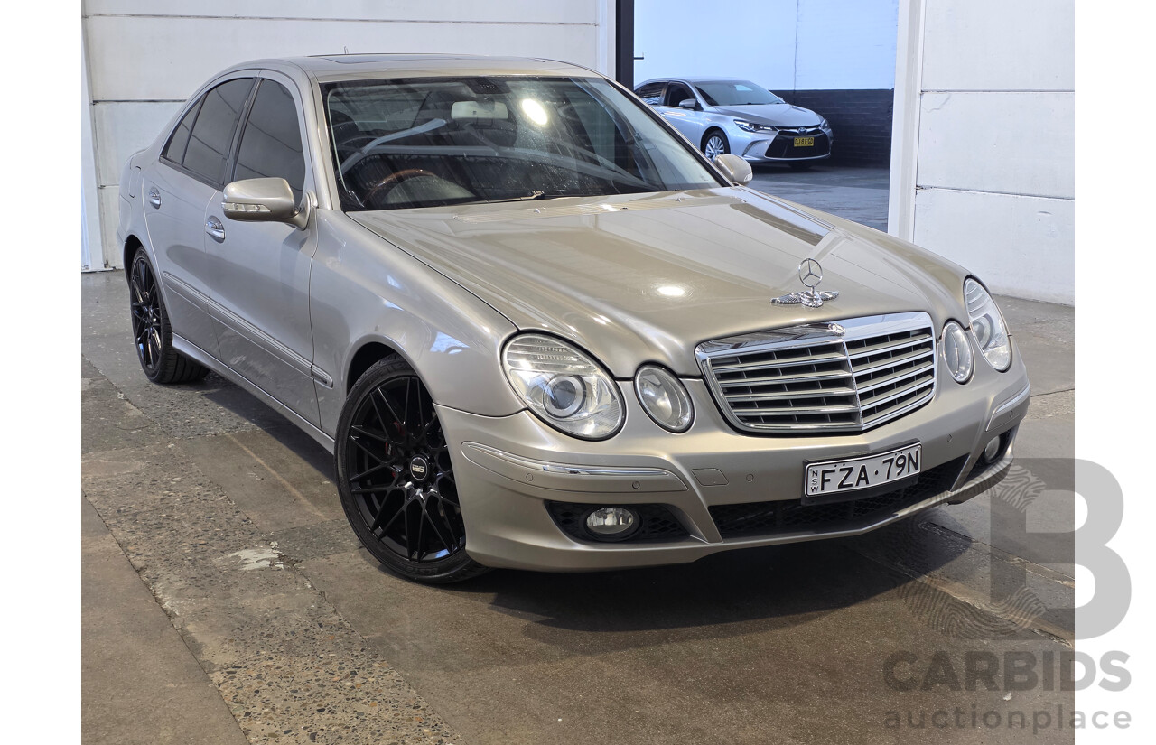 9/2007 Mercedes-Benz E 280 Elegance 211 MY07 4d Sedan Pewter Silver V6 3.0L