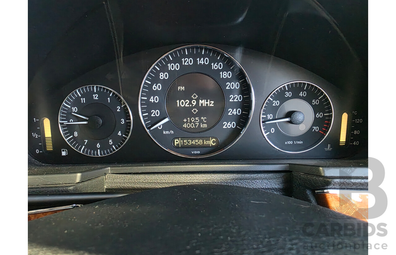 9/2007 Mercedes-Benz E 280 Elegance 211 MY07 4d Sedan Pewter Silver V6 3.0L
