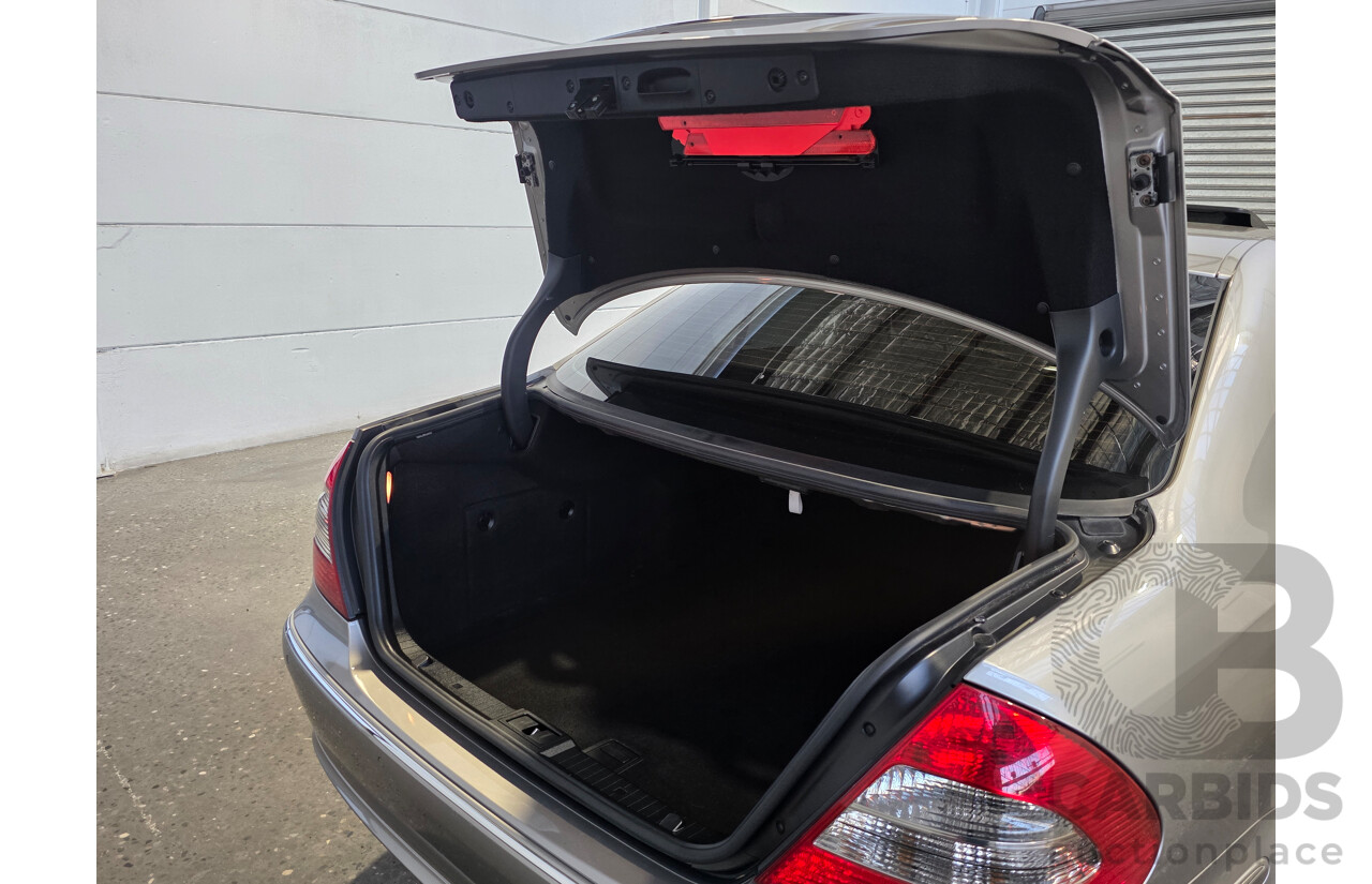 9/2007 Mercedes-Benz E 280 Elegance 211 MY07 4d Sedan Pewter Silver V6 3.0L