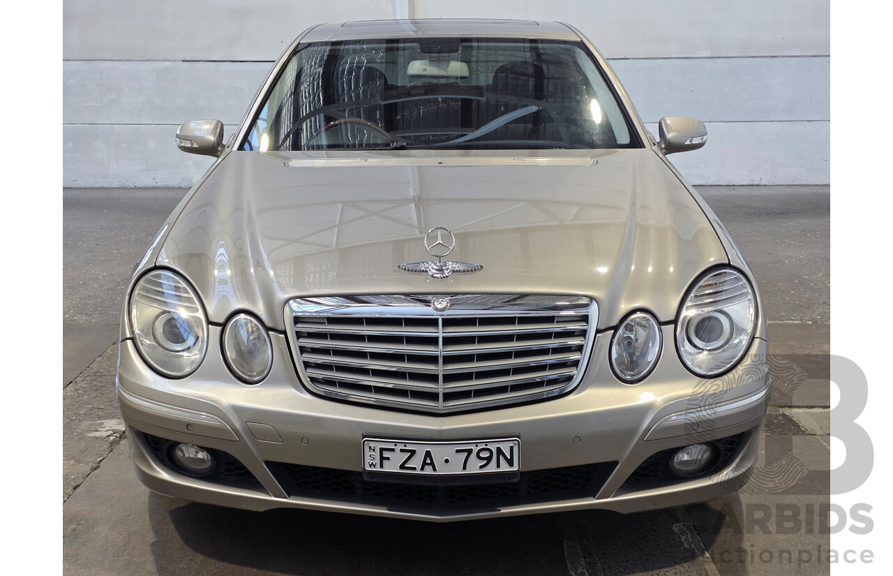 9/2007 Mercedes-Benz E 280 Elegance 211 MY07 4d Sedan Pewter Silver V6 3.0L