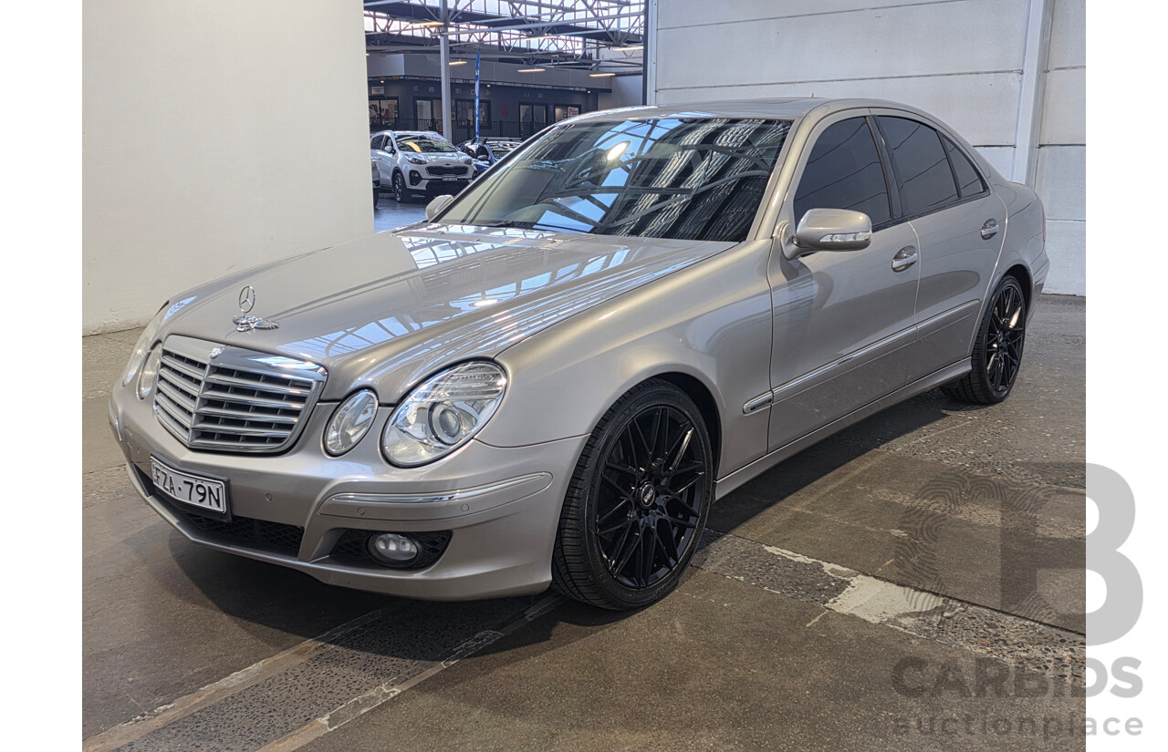9/2007 Mercedes-Benz E 280 Elegance 211 MY07 4d Sedan Pewter Silver V6 3.0L