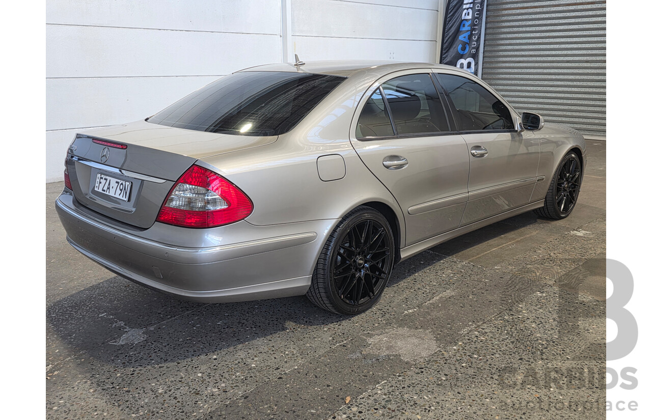 9/2007 Mercedes-Benz E 280 Elegance 211 MY07 4d Sedan Pewter Silver V6 3.0L