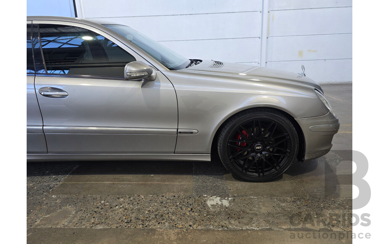 9/2007 Mercedes-Benz E 280 Elegance 211 MY07 4d Sedan Pewter Silver V6 3.0L