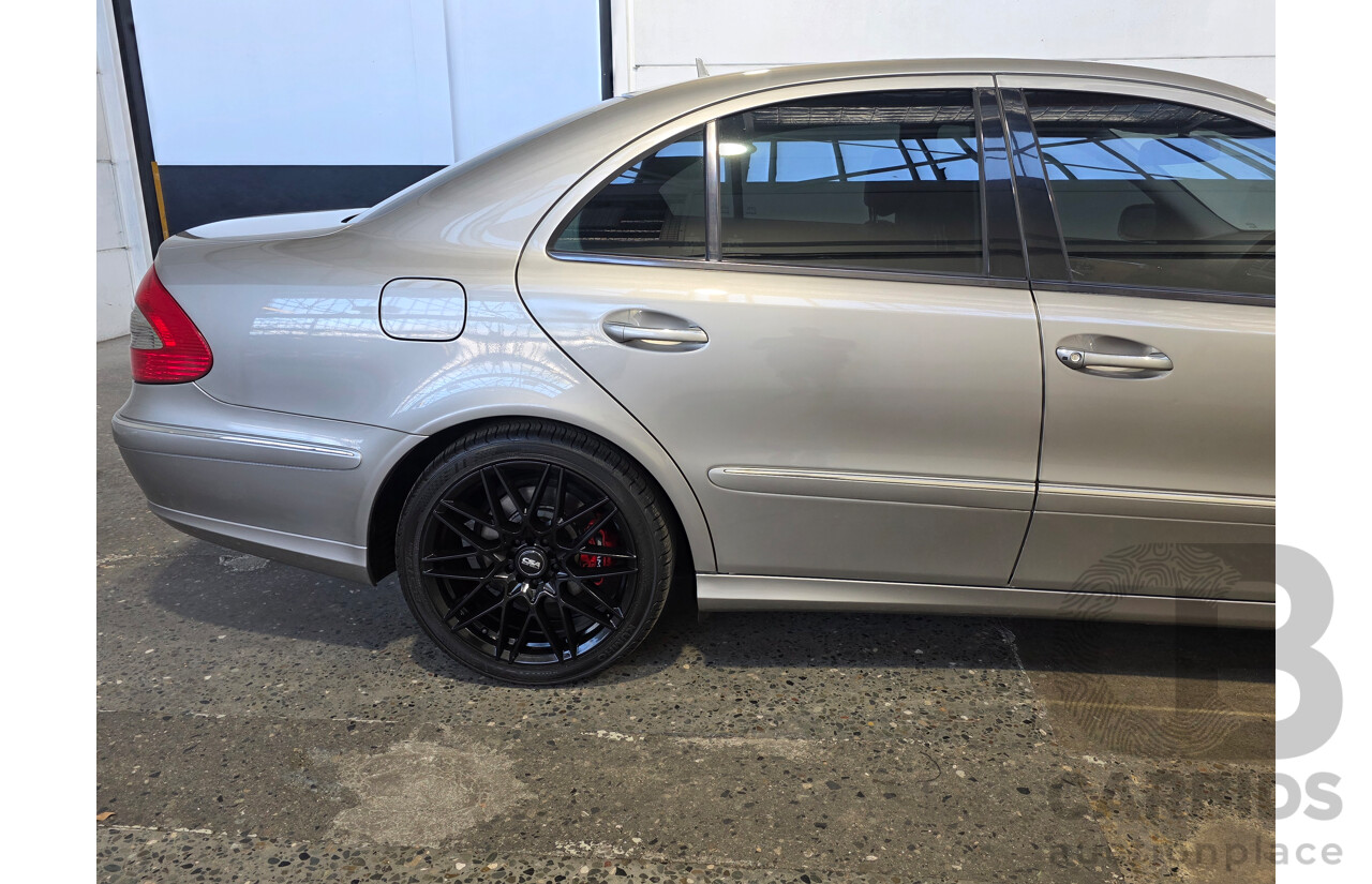 9/2007 Mercedes-Benz E 280 Elegance 211 MY07 4d Sedan Pewter Silver V6 3.0L