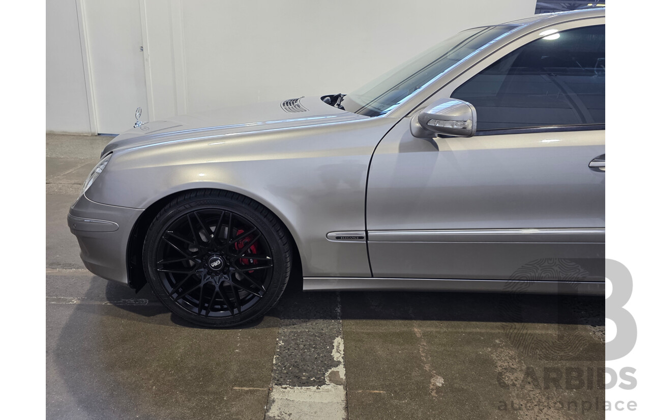 9/2007 Mercedes-Benz E 280 Elegance 211 MY07 4d Sedan Pewter Silver V6 3.0L