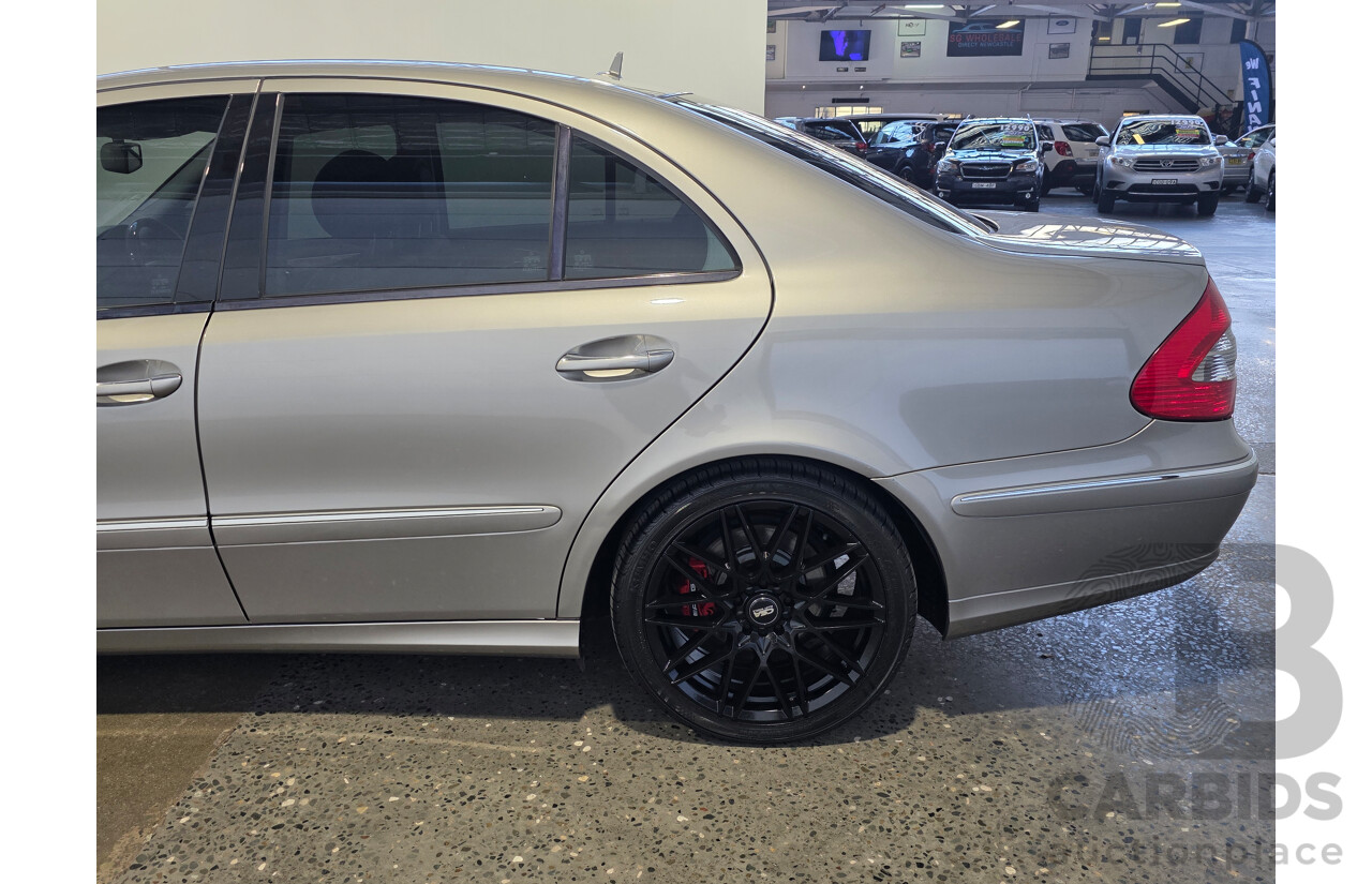 9/2007 Mercedes-Benz E 280 Elegance 211 MY07 4d Sedan Pewter Silver V6 3.0L
