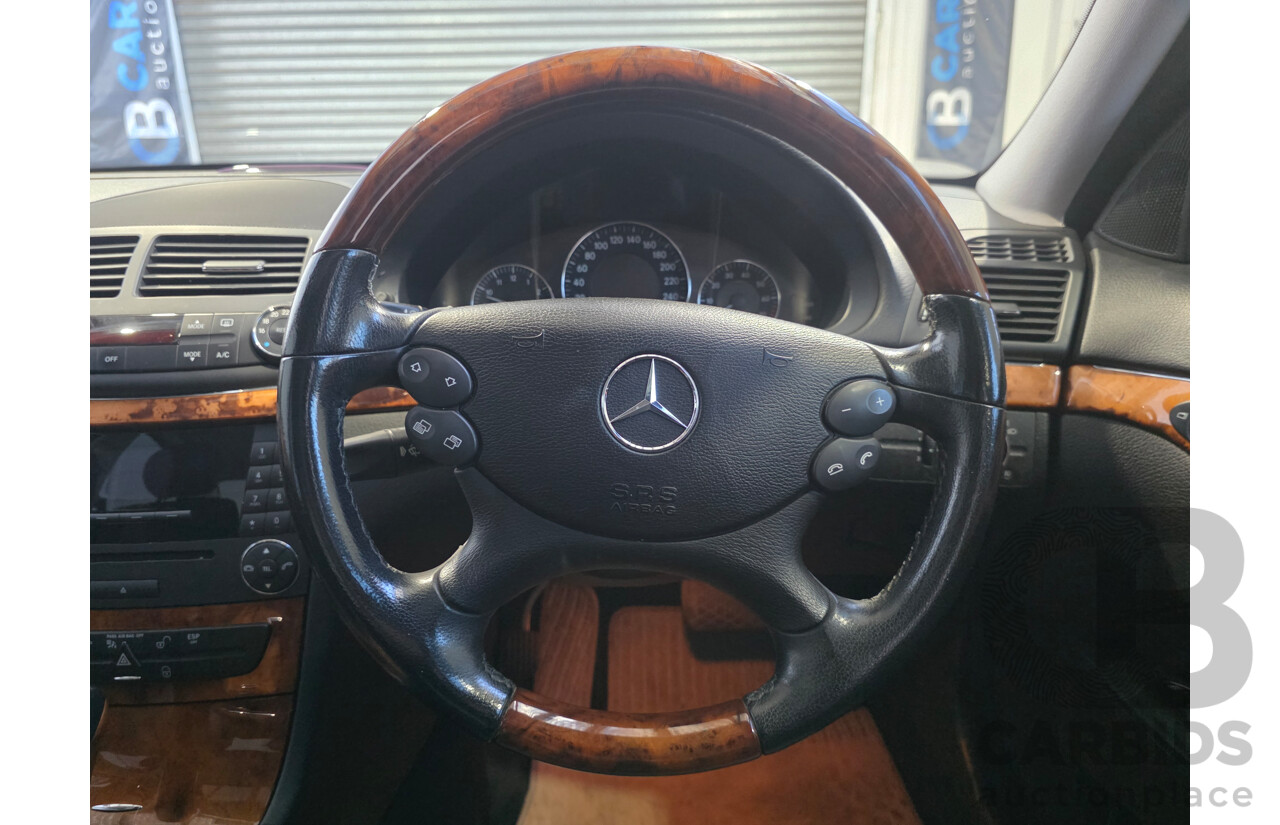9/2007 Mercedes-Benz E 280 Elegance 211 MY07 4d Sedan Pewter Silver V6 3.0L