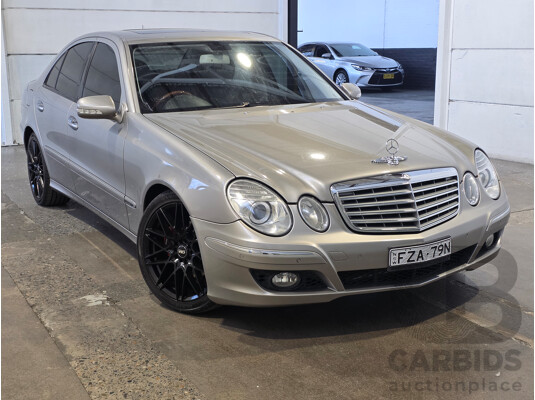9/2007 Mercedes-Benz E 280 Elegance 211 MY07 4d Sedan Pewter Silver V6 3.0L