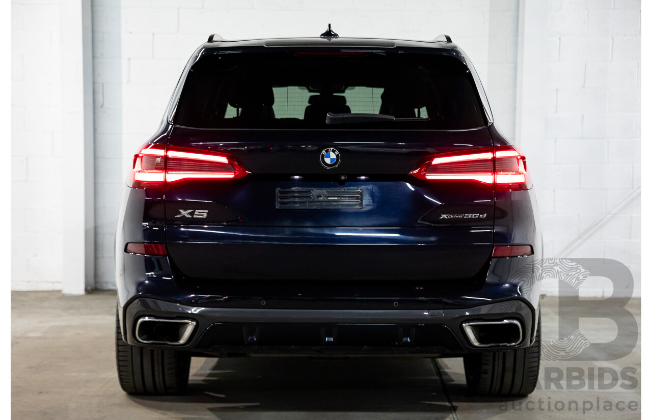04/2019 BMW X5 xDRIVE 30d xLine AWD G05 MY19 4D Wagon Carbon Black Metallic Turbo Diesel 3.0L