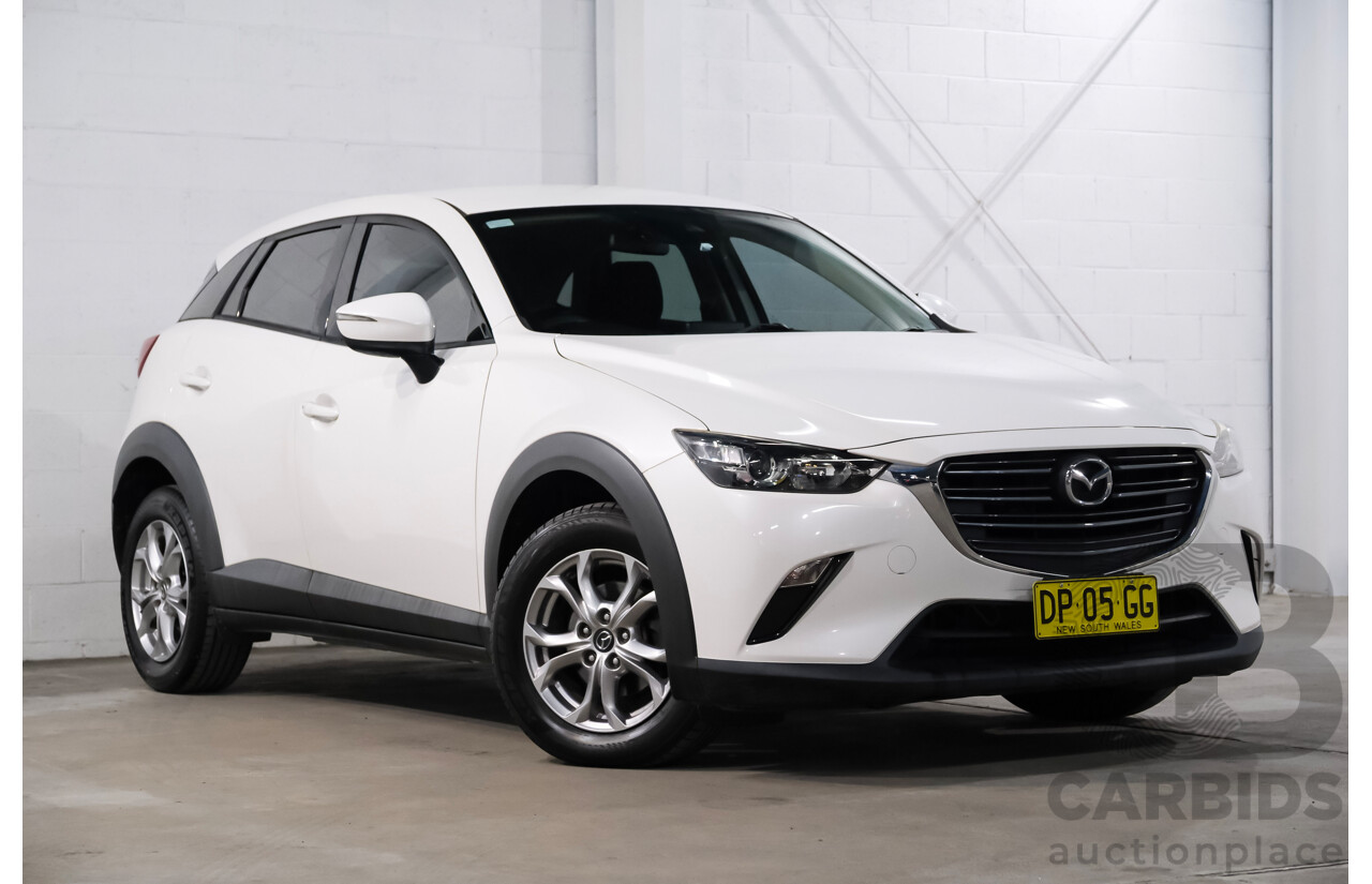 05/2019 Mazda CX-3 Maxx Sport (FWD) DK MY19 4d Wagon White Turbo Diesel 1.8L