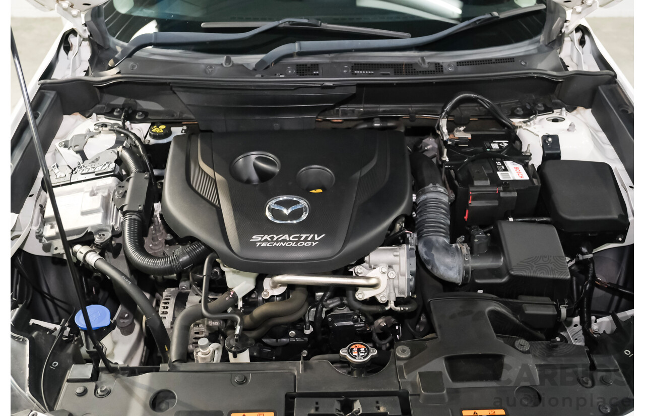 05/2019 Mazda CX-3 Maxx Sport (FWD) DK MY19 4d Wagon White Turbo Diesel 1.8L