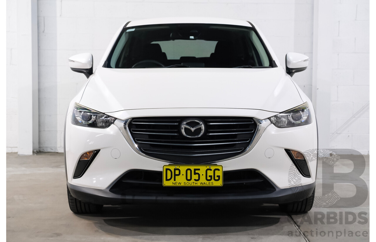 05/2019 Mazda CX-3 Maxx Sport (FWD) DK MY19 4d Wagon White Turbo Diesel 1.8L