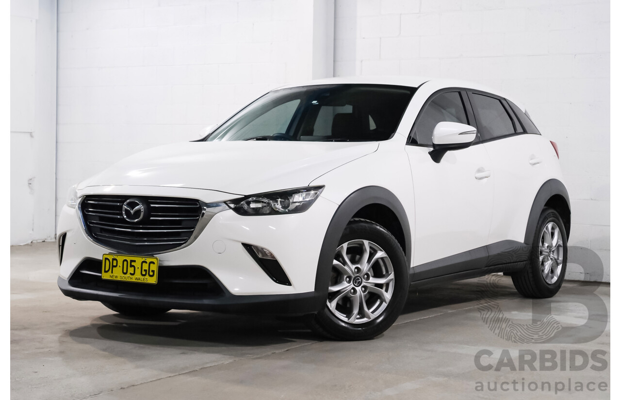 05/2019 Mazda CX-3 Maxx Sport (FWD) DK MY19 4d Wagon White Turbo Diesel 1.8L