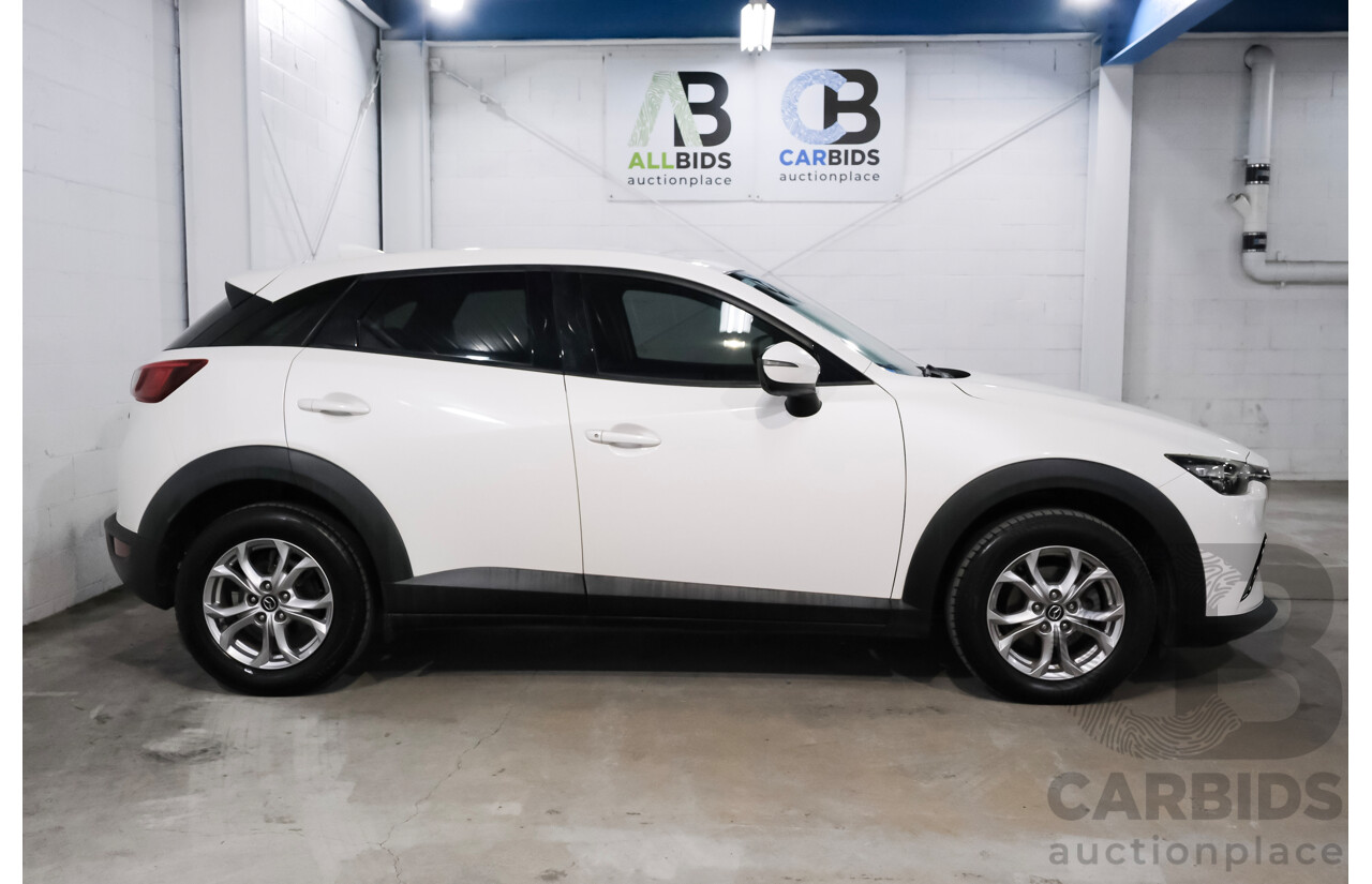 05/2019 Mazda CX-3 Maxx Sport (FWD) DK MY19 4d Wagon White Turbo Diesel 1.8L
