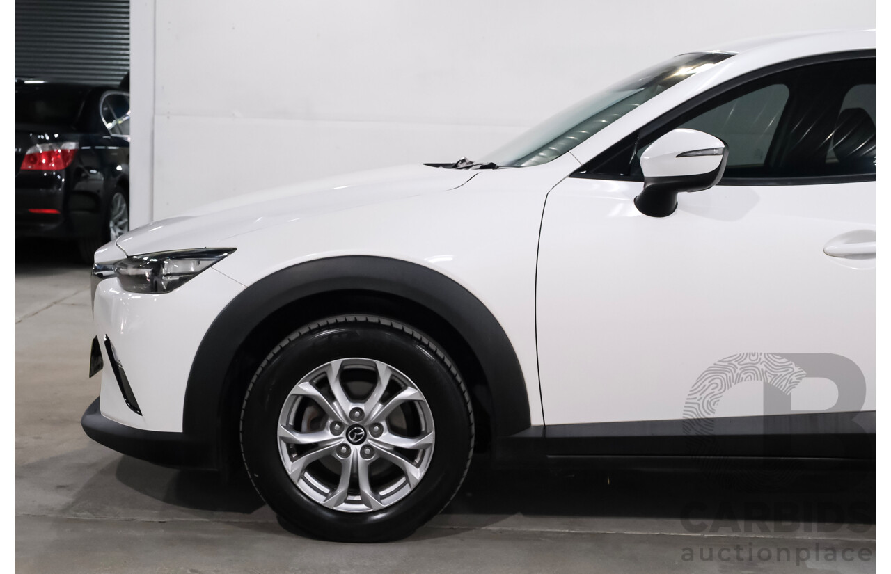 05/2019 Mazda CX-3 Maxx Sport (FWD) DK MY19 4d Wagon White Turbo Diesel 1.8L