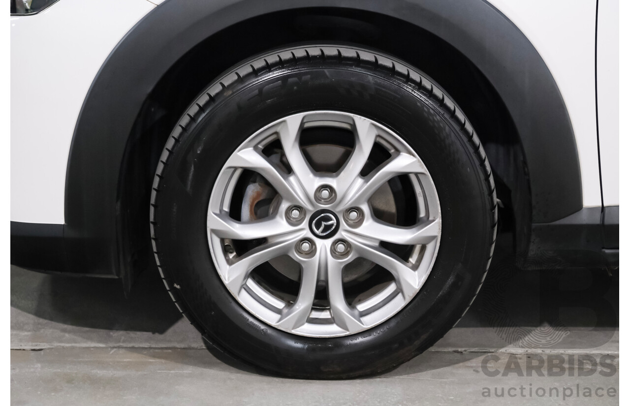 05/2019 Mazda CX-3 Maxx Sport (FWD) DK MY19 4d Wagon White Turbo Diesel 1.8L
