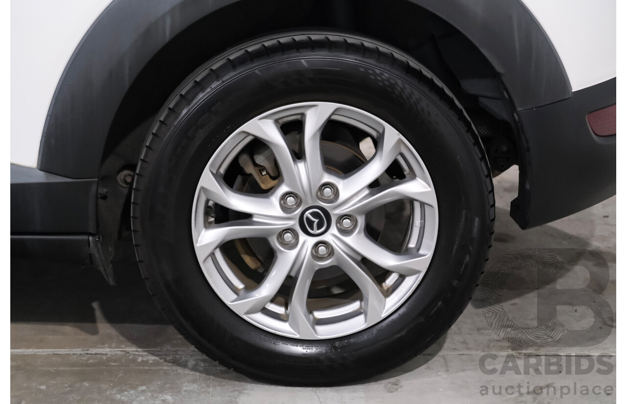 05/2019 Mazda CX-3 Maxx Sport (FWD) DK MY19 4d Wagon White Turbo Diesel 1.8L