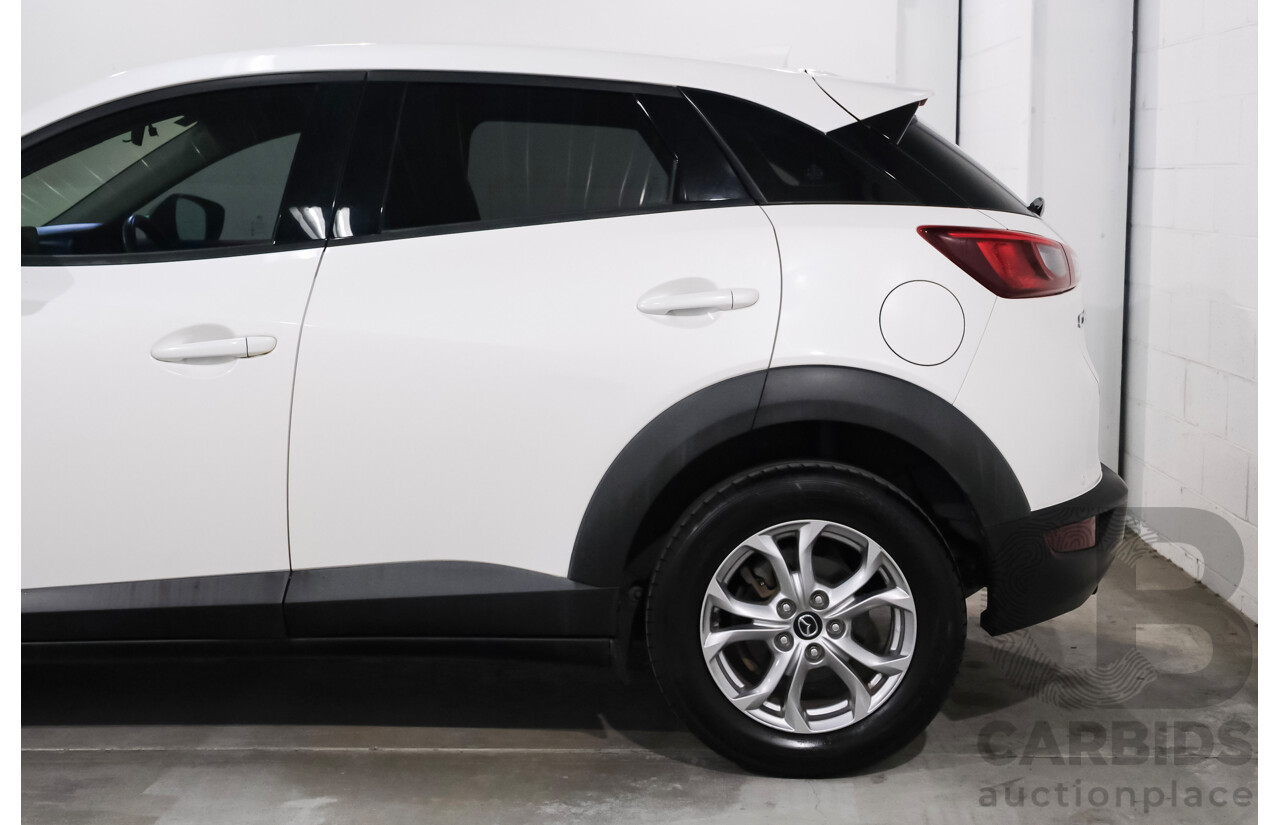 05/2019 Mazda CX-3 Maxx Sport (FWD) DK MY19 4d Wagon White Turbo Diesel 1.8L