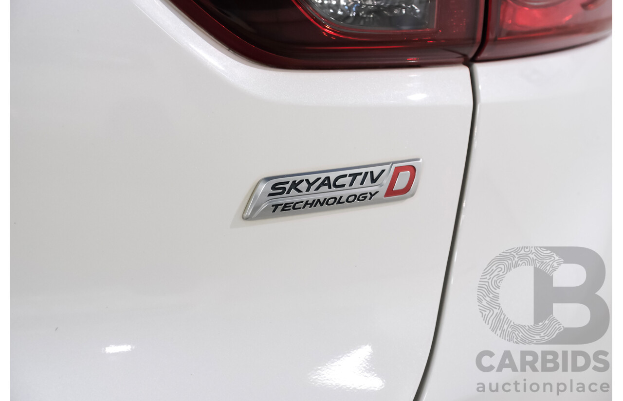 05/2019 Mazda CX-3 Maxx Sport (FWD) DK MY19 4d Wagon White Turbo Diesel 1.8L