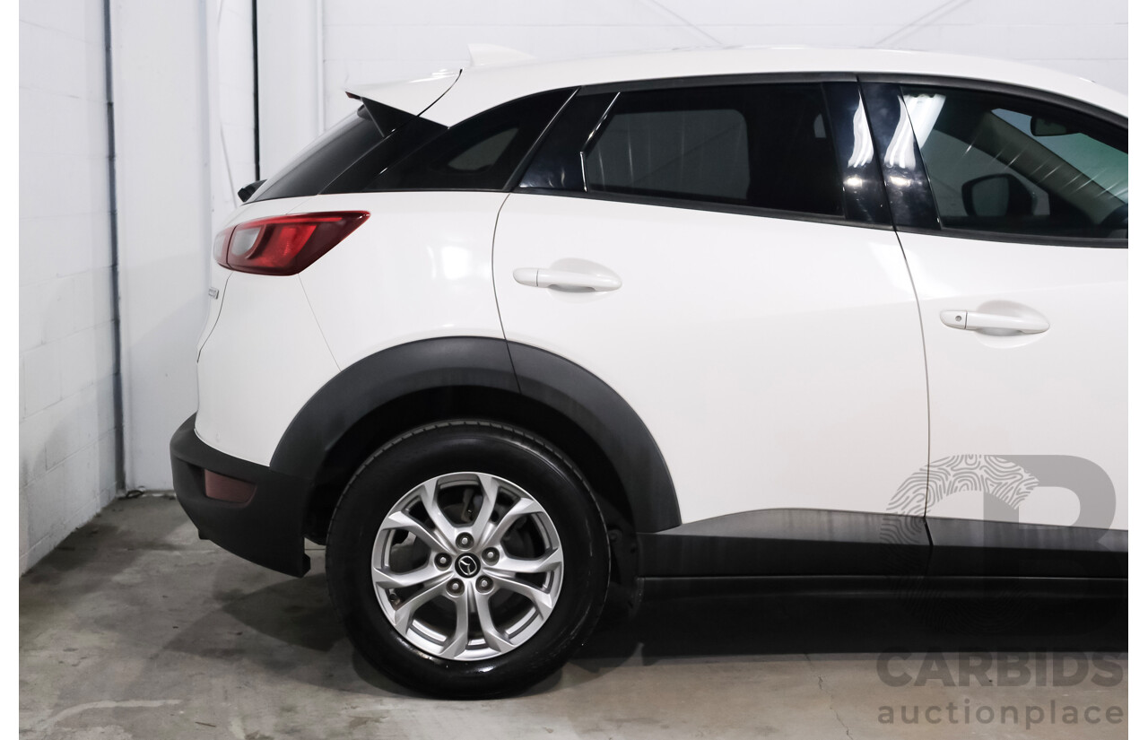 05/2019 Mazda CX-3 Maxx Sport (FWD) DK MY19 4d Wagon White Turbo Diesel 1.8L
