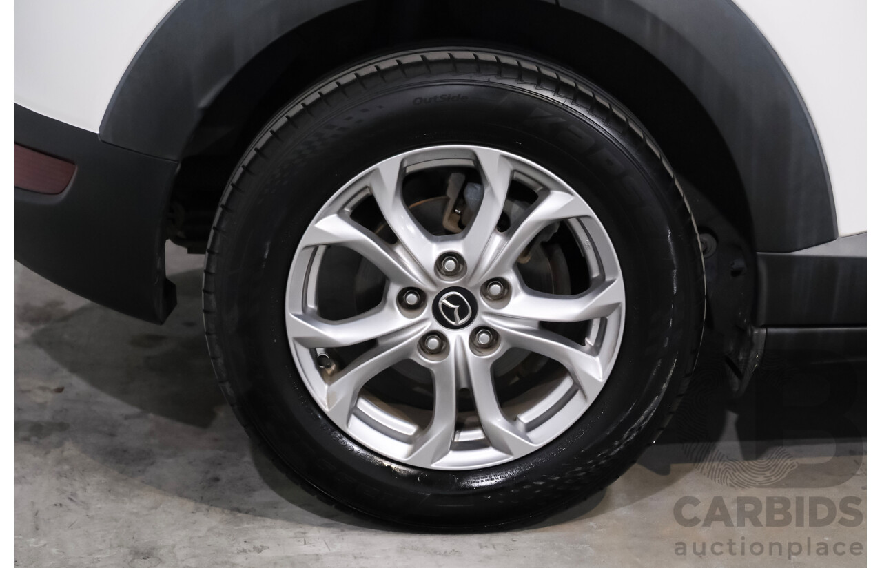 05/2019 Mazda CX-3 Maxx Sport (FWD) DK MY19 4d Wagon White Turbo Diesel 1.8L