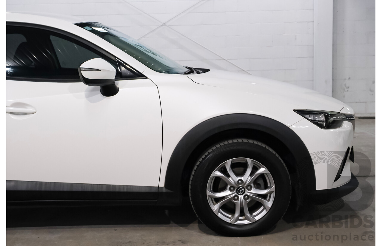 05/2019 Mazda CX-3 Maxx Sport (FWD) DK MY19 4d Wagon White Turbo Diesel 1.8L