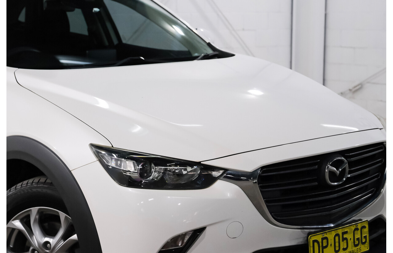 05/2019 Mazda CX-3 Maxx Sport (FWD) DK MY19 4d Wagon White Turbo Diesel 1.8L